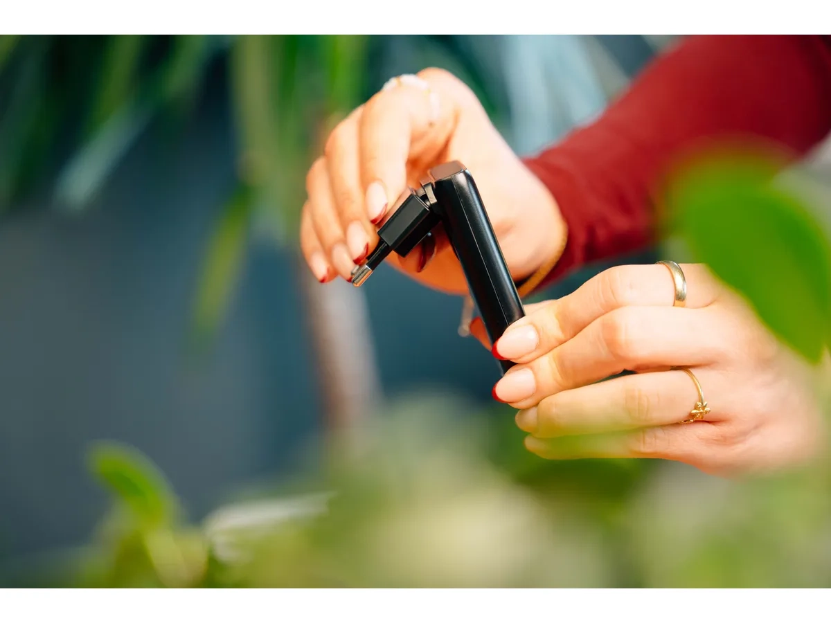 (65W) Fold n Go Dual USB C GaN Ladegerät Netzteil (32354) - Schwarz