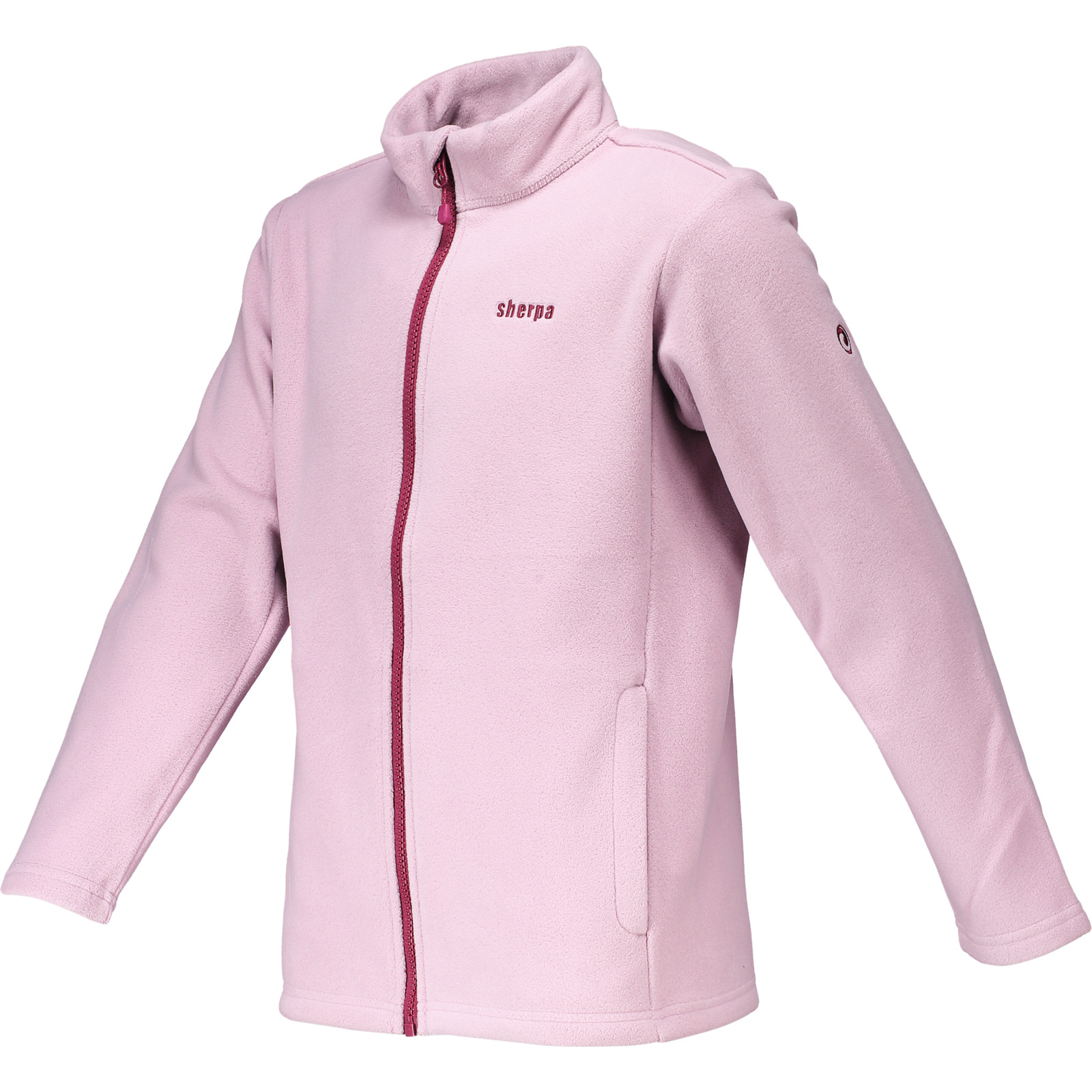 Sherpa Kinder-Fleecejacke Pelden rosa