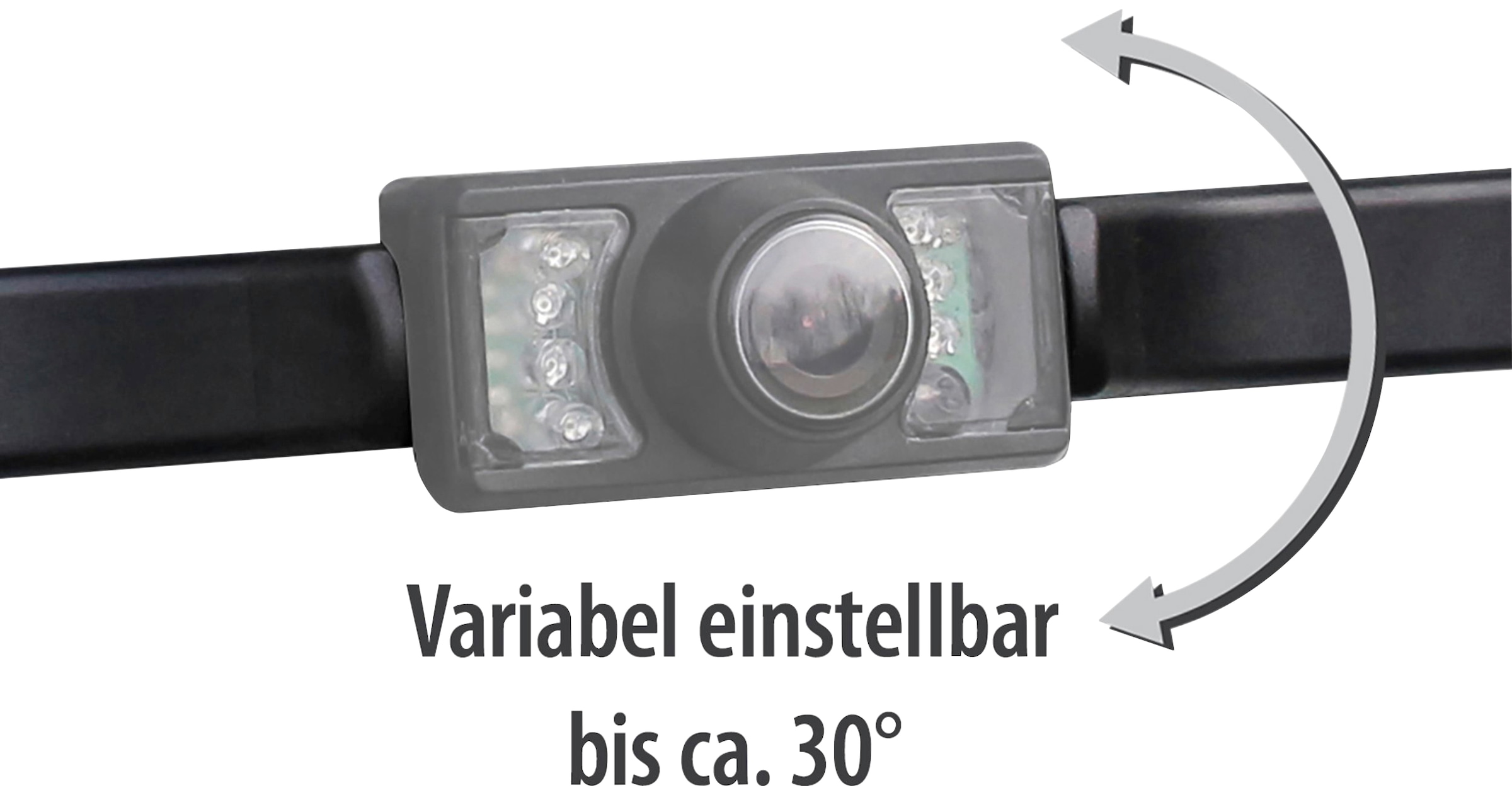 EUFAB Rückfahrkamera »EUFAB« Rückfahr-Kamerasystem kabellos, 4,3 Display