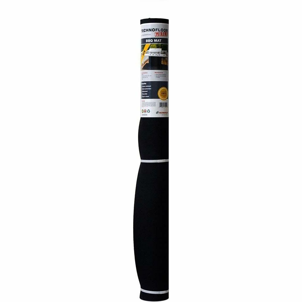 Tapis de protection barbecue en caoutchouc recyclé 150x90 cm