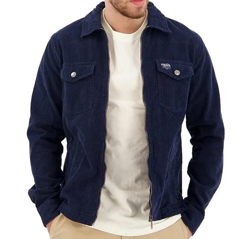 Superdry Chemise Marine Homme Superdry Micro Cord