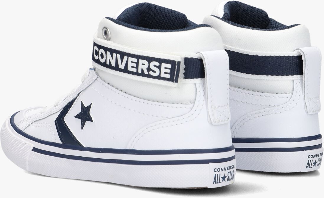 CONVERSE witte converse hoge sneaker pro blaze strap