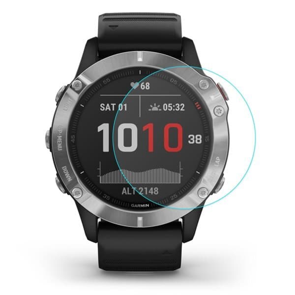 Beskyttelsesglas til Garmin Fenix 6X / 6X Pro Solar