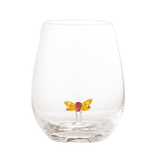 Bloomingville Misa Drikkeglas, Sommerfugl, 56 cl