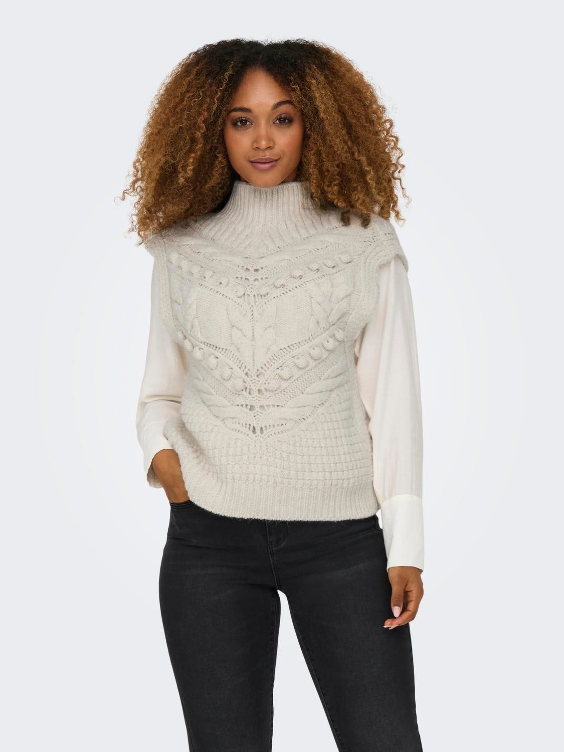 ONLKAMMA Weste Whitecap Gray