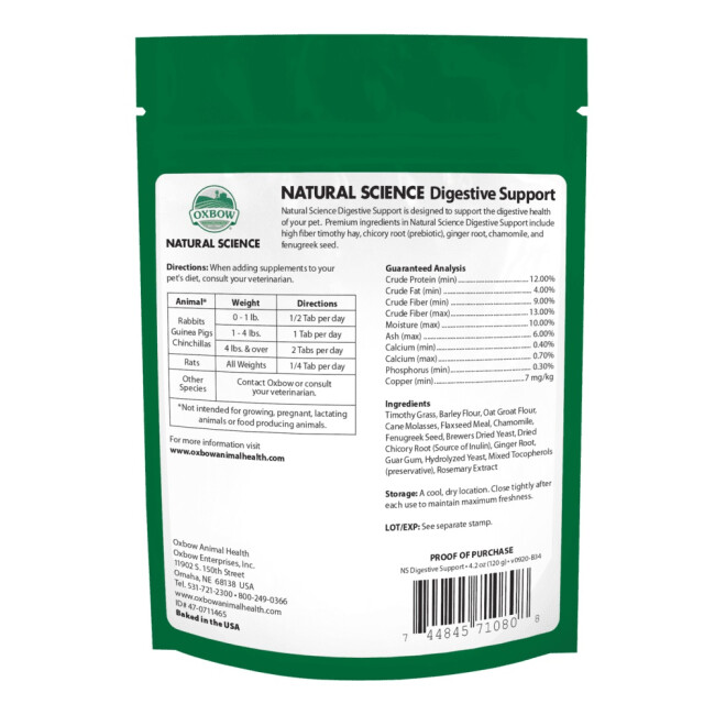 Oxbow Natural Science - Digestive Support