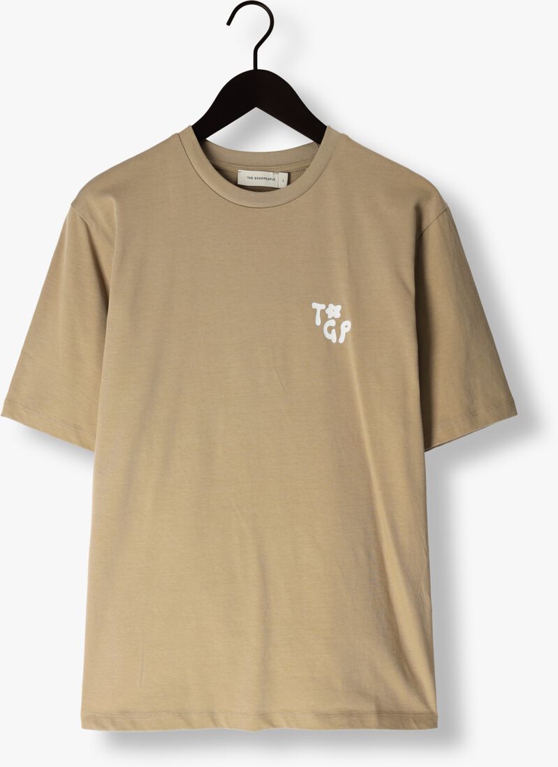 THE GOODPEOPLE groene the goodpeople t-shirt tex