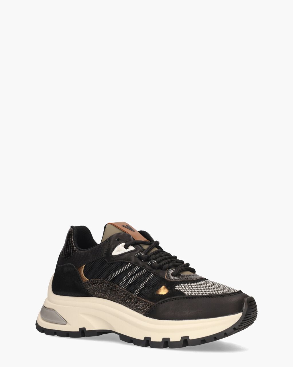 Via Vai Liz Dae Zwart Damessneakers
