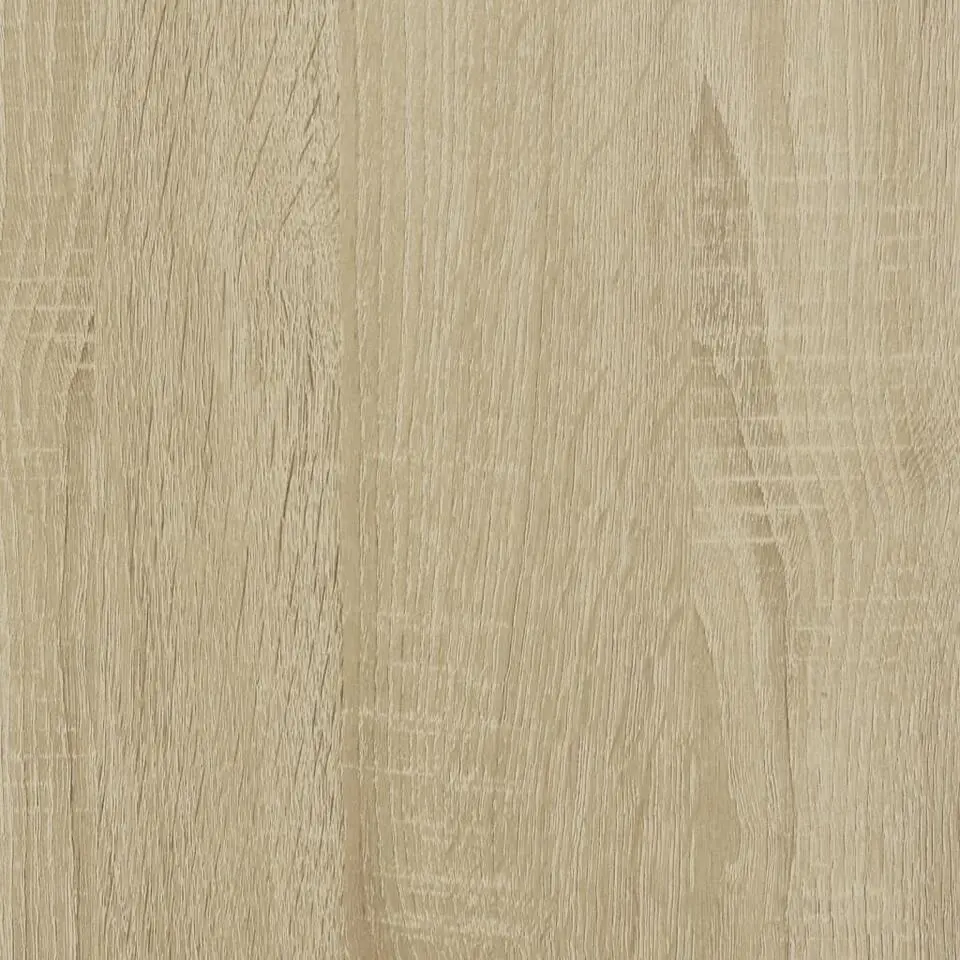 vidaXL - Kolomkast met 2 deuren 2 vakken - Sonoma eiken - Hout - 32x25.5x190 cm