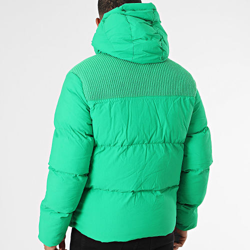 Doudoune Capuche Vert