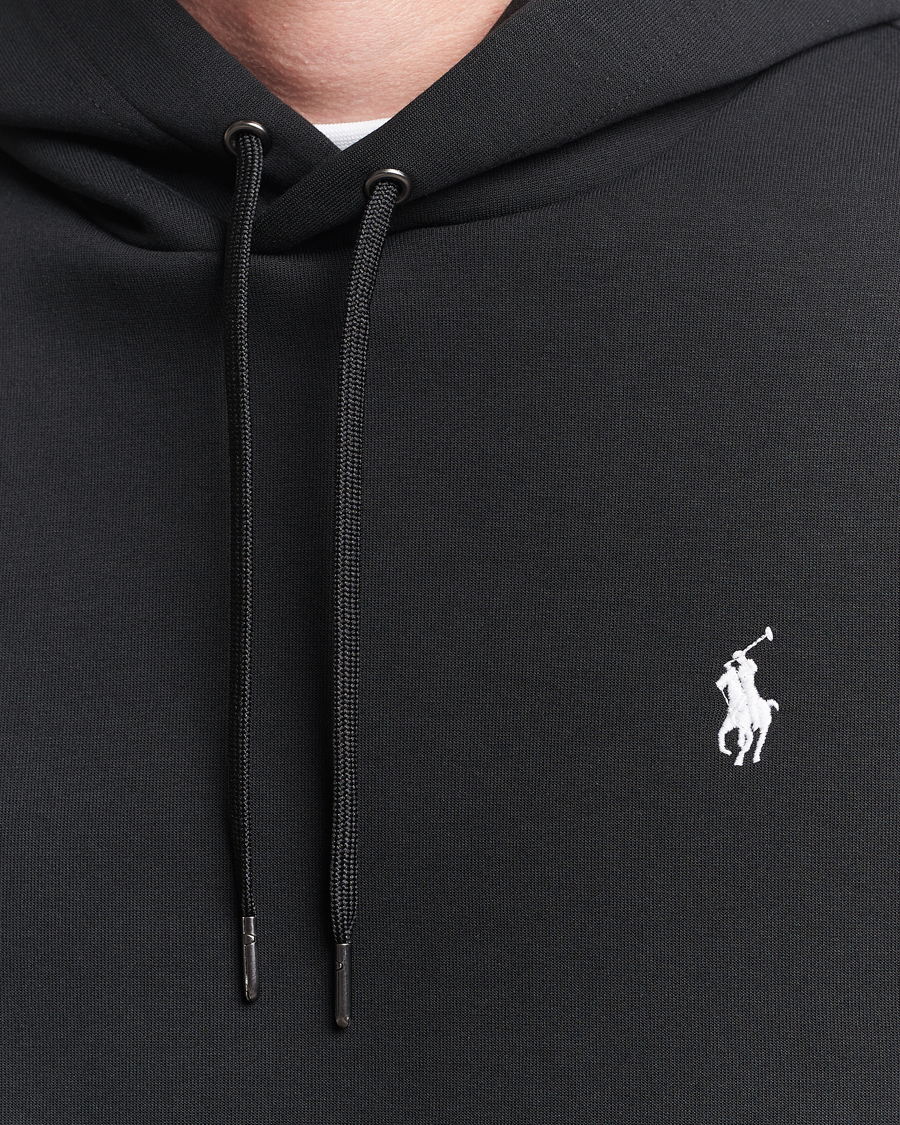 Polo Ralph Lauren Double Knitted Hoodie Polo Black