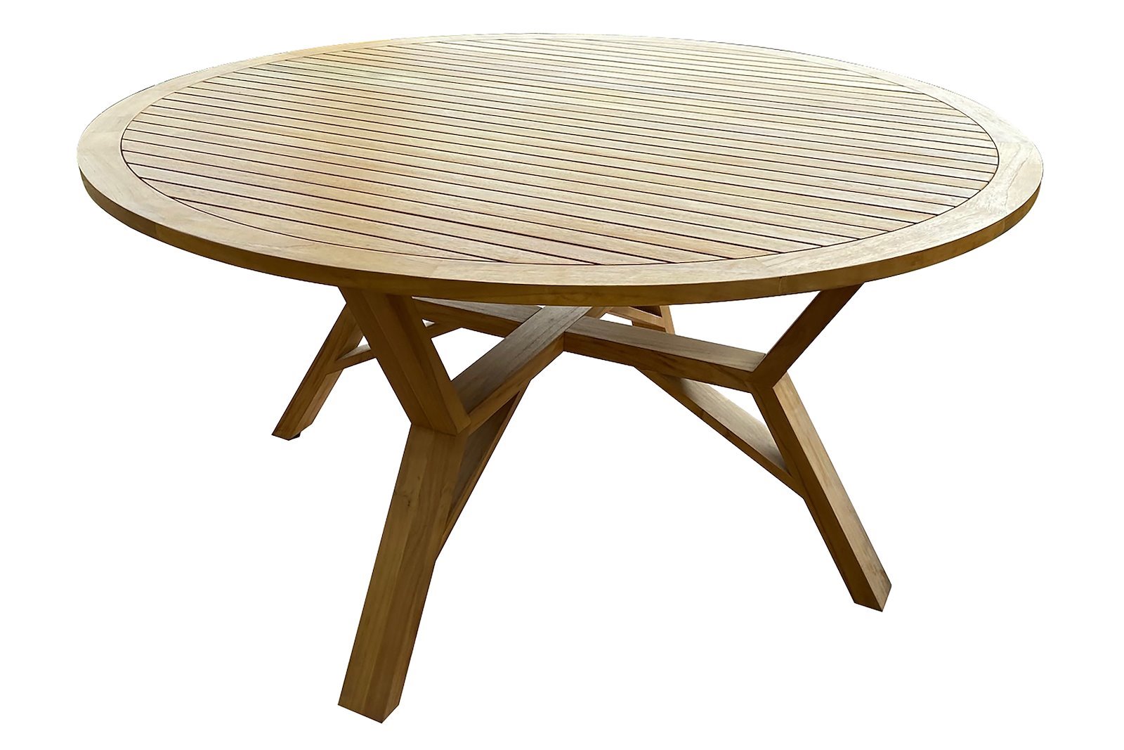 Portefino rundt hagespisebord Heltre oljet teak. Ø150 cm
