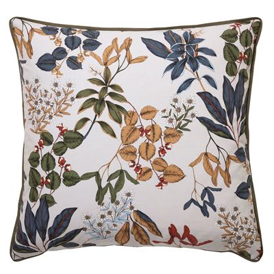 Linge de lit motif feuillage