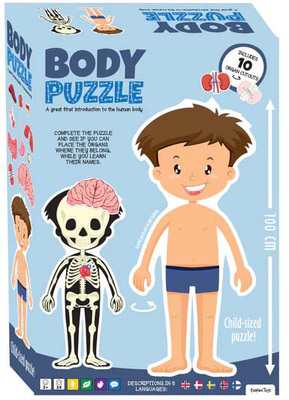 Barbo Toys Body Puslespill Gutt 36 Brikker