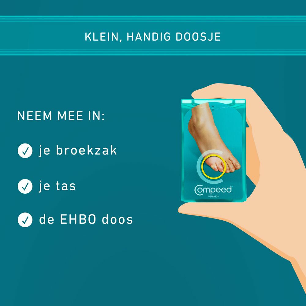 2x Compeed Likdoornpleister Medium10 stuks