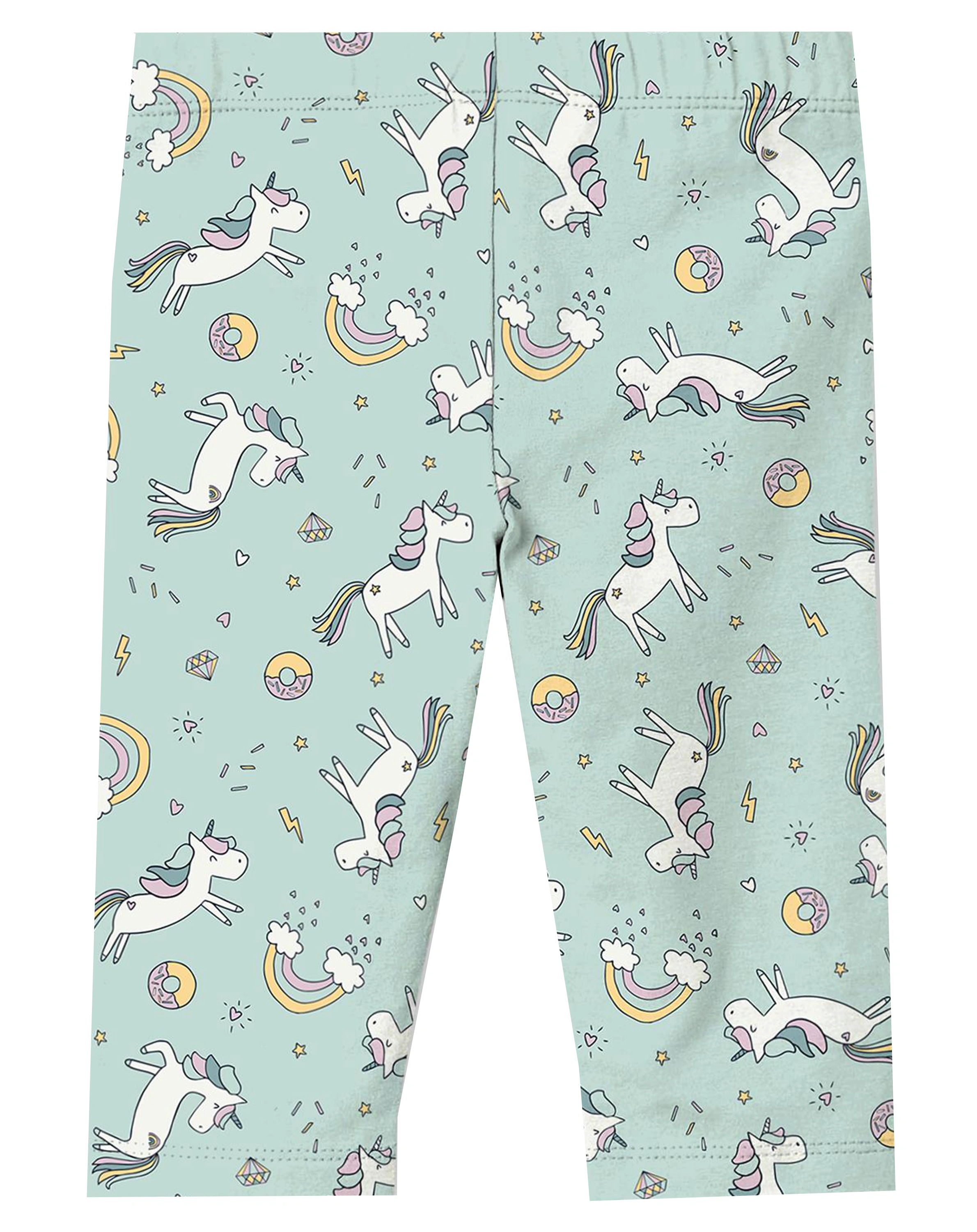 Capri-Leggings NMFVIGGA - UNICORN in glacier