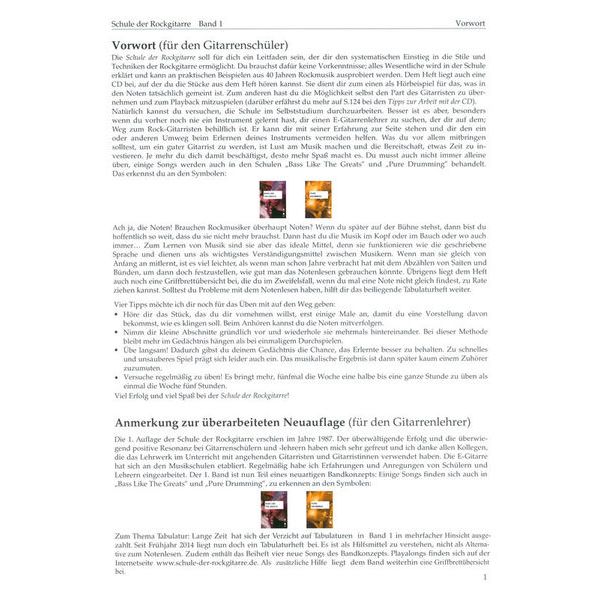 Weinberger Musikverlag Schule Der Rockgitarre 1