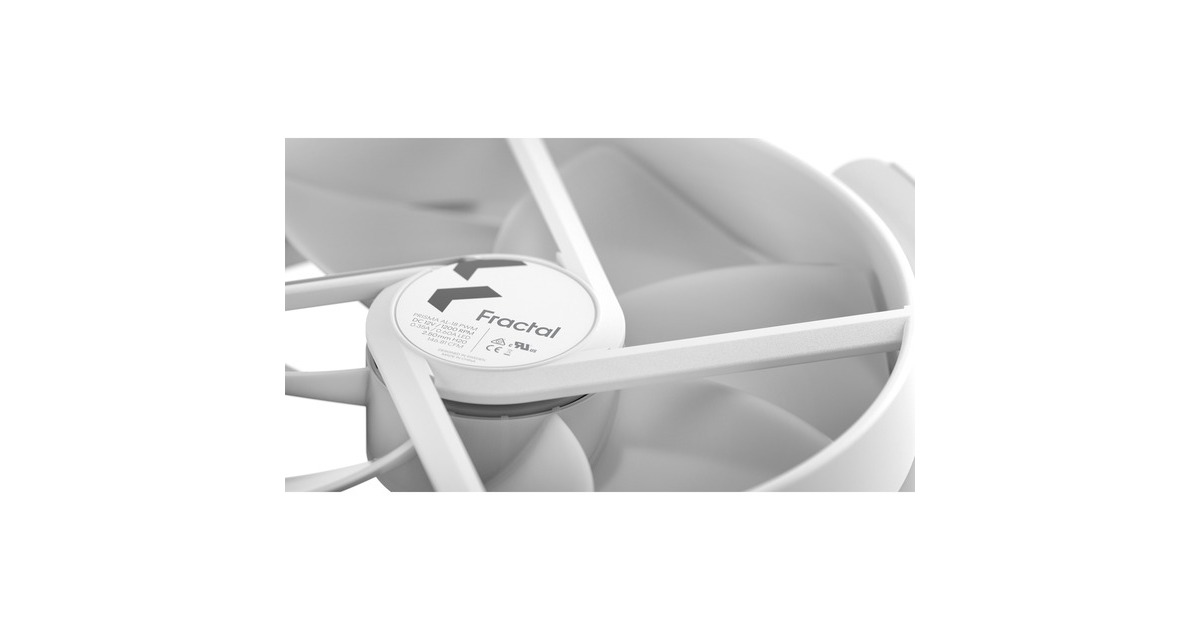 Fractal DesignPrisma AL-18 ARGB PWM case fan  (Wit, 180 x 180 x 38 mm)