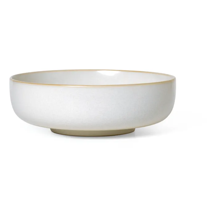 Ferm Living Bol en grès Sekki | Crème