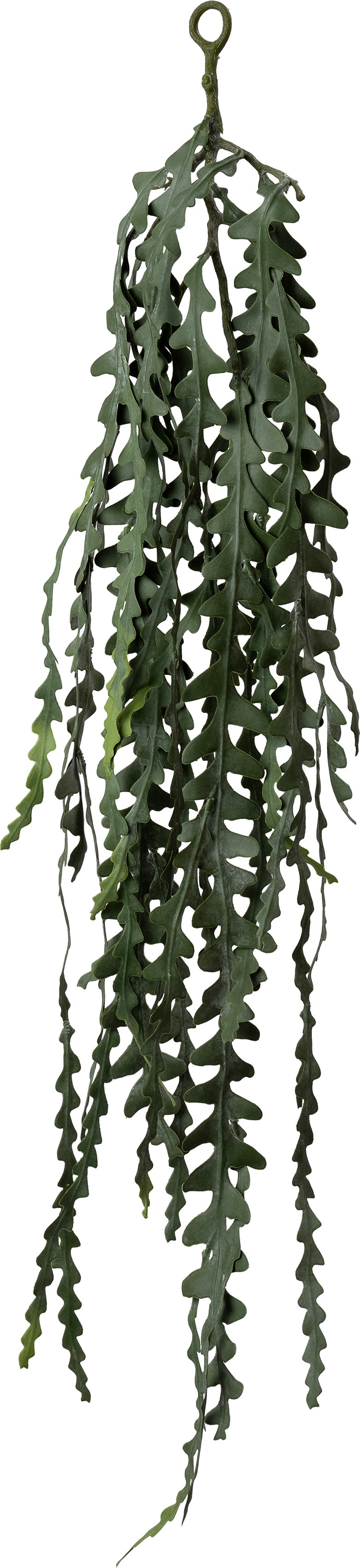 Intratuin kunsthangplant Zaagcactus grijsgroen 4 x 28 x 91 cm