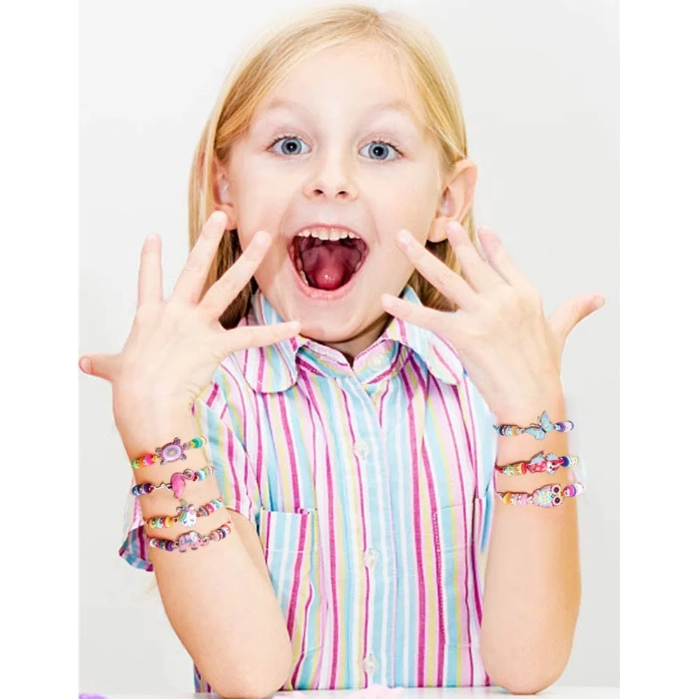 (12er Set) Kinder Schmuck Armband Geburtstags Party Gast Geschenke - Style 2