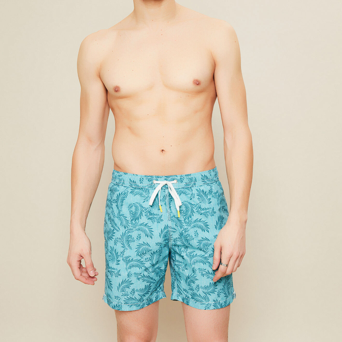 Hartford Short de bain Swim imprimé vert