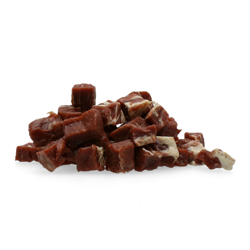 Braaaf Lam Steak Blokjes met Vis85 gr