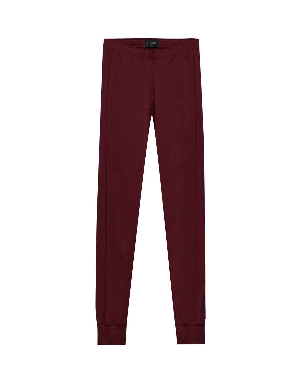 Legging van merinowol voor dames in Ijsblauw