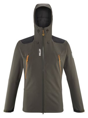 Veste Softshell Millet K Absolute Shield Vert