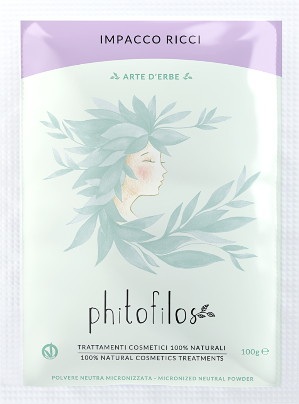Phitofilos  Haarpackung Lockiges Haar, 100 g