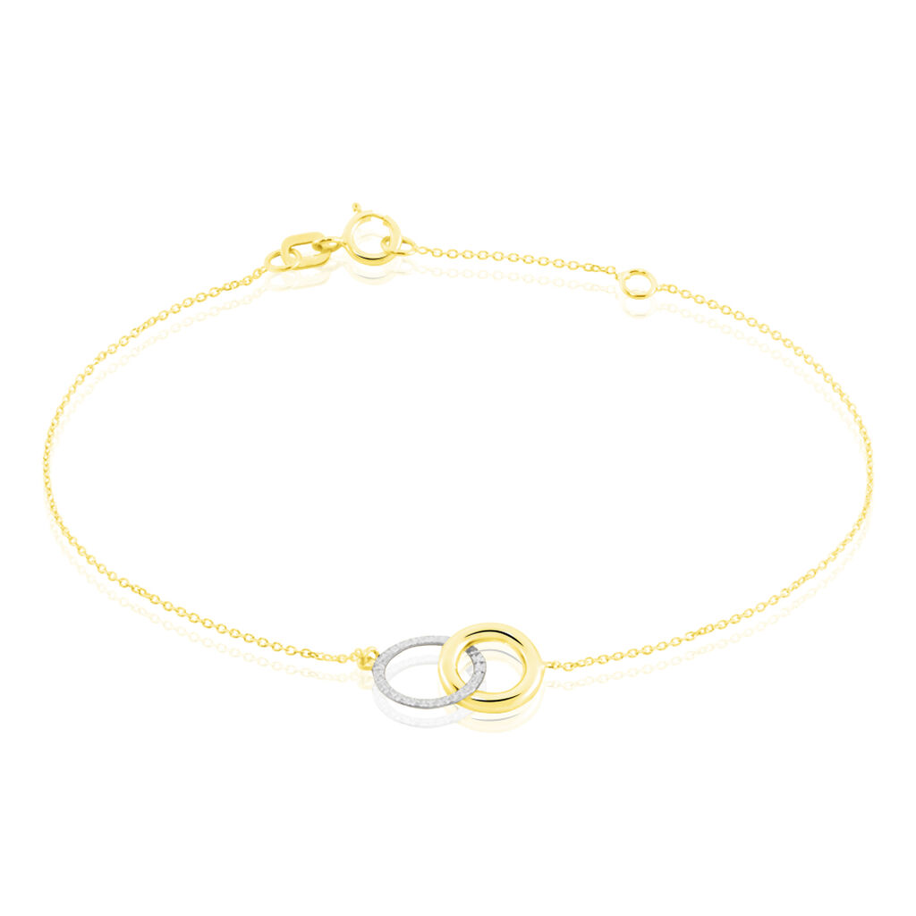 Bracelet Or Bicolore Gontrania