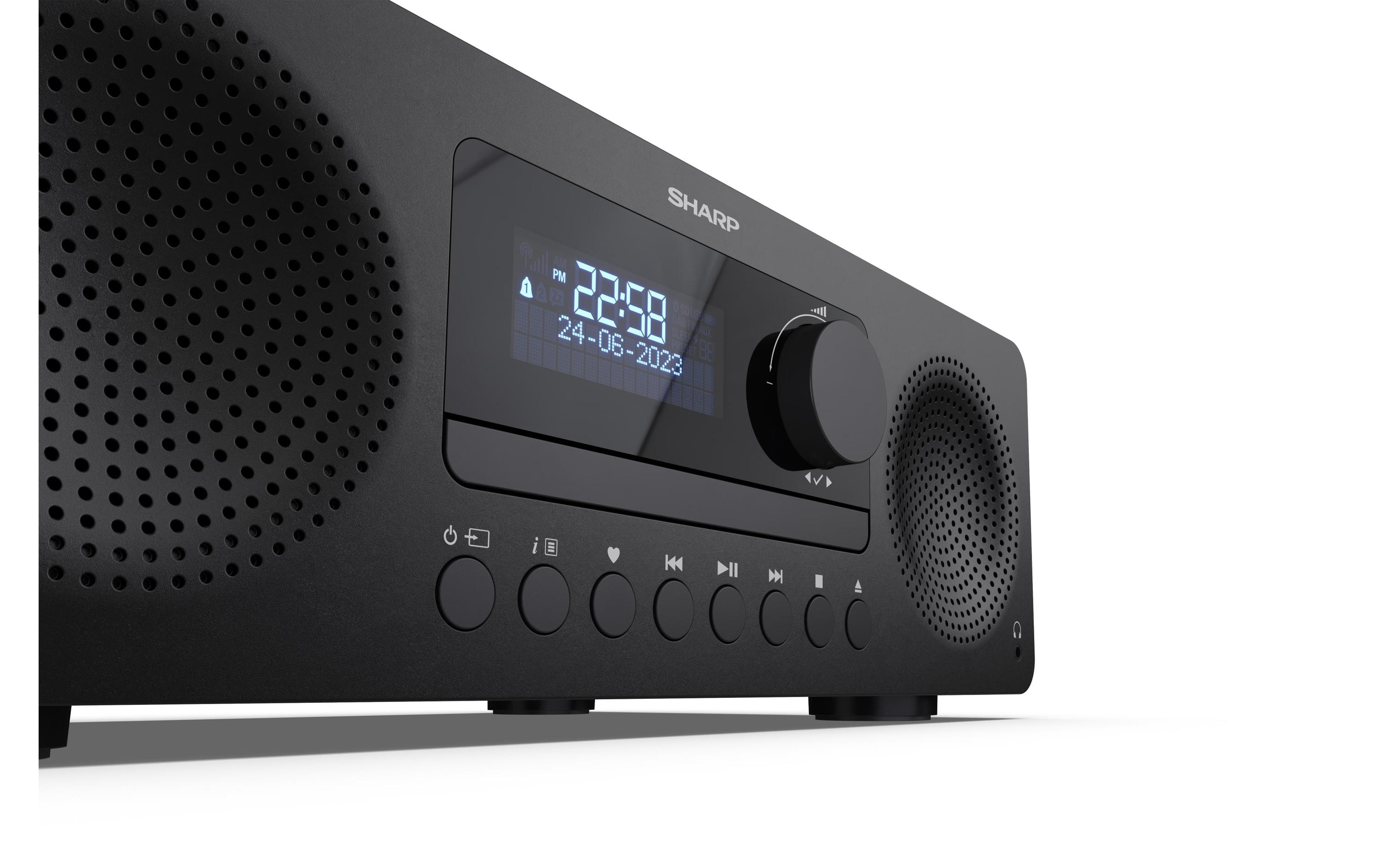 DAB+ Radio XL-B720D SchwarzDas All-in-One HiFi System
