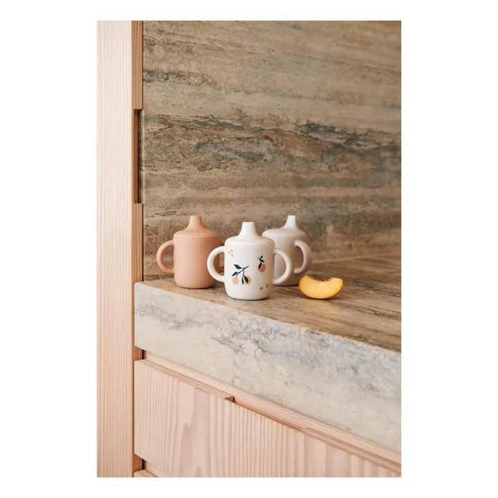 Liewood Tasse d'apprentissage Neil en silicone | Tuscany rose