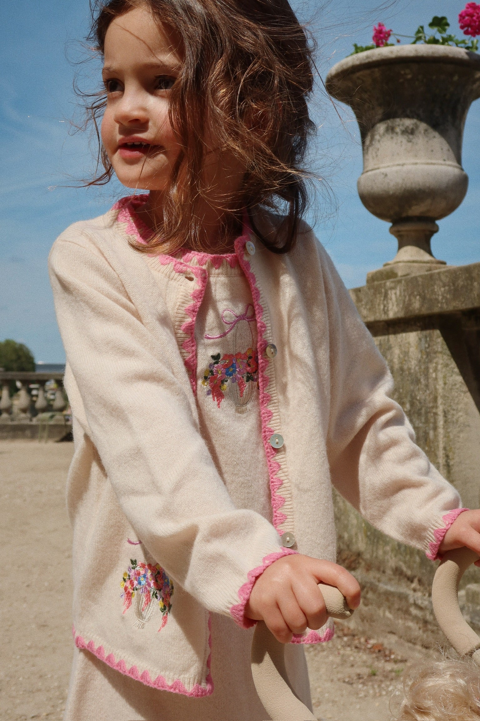 Collette cardigan - off white - 18M
