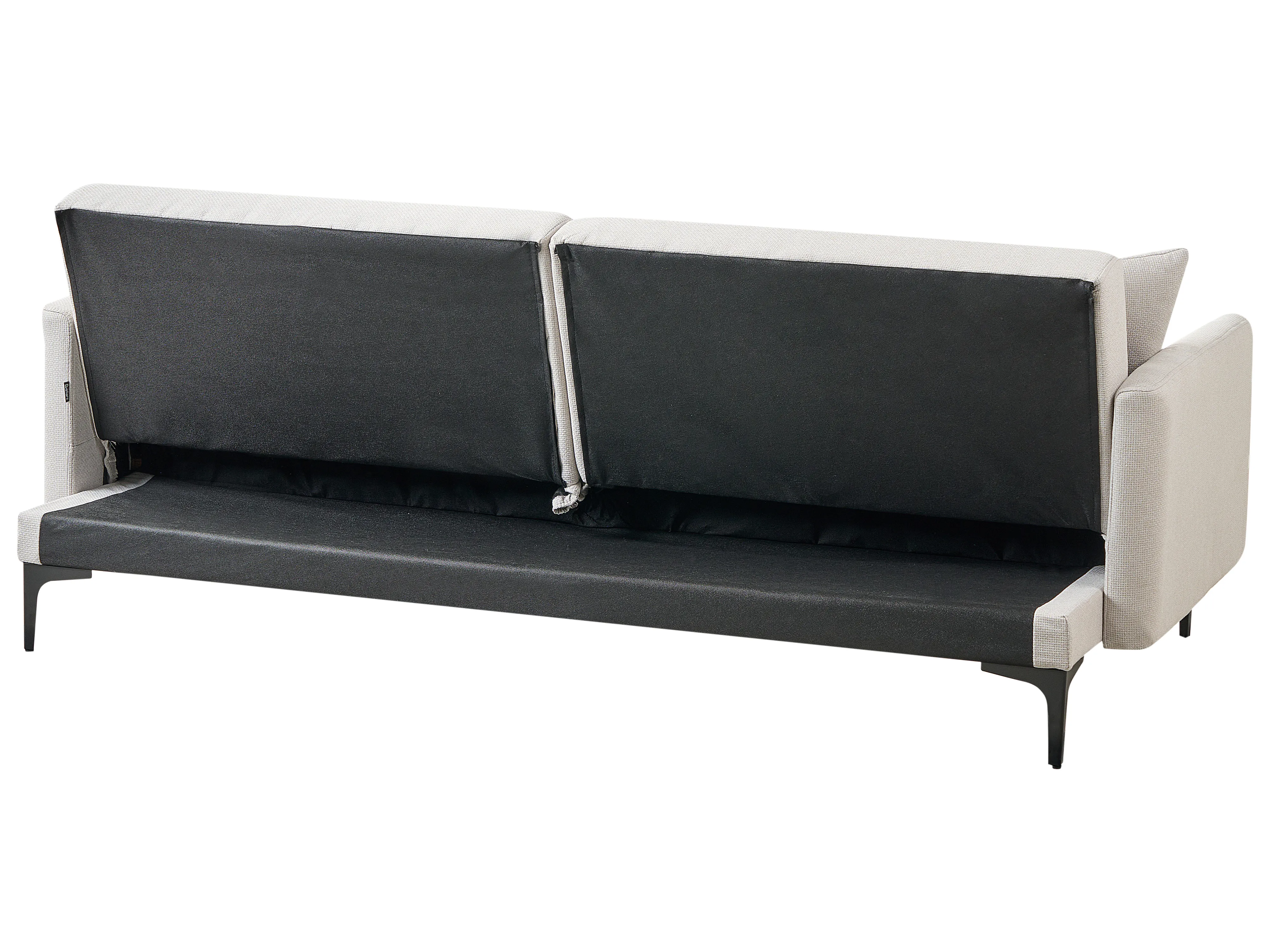 Slaapbank 3-zits LUCAN Stof Lichtbeige