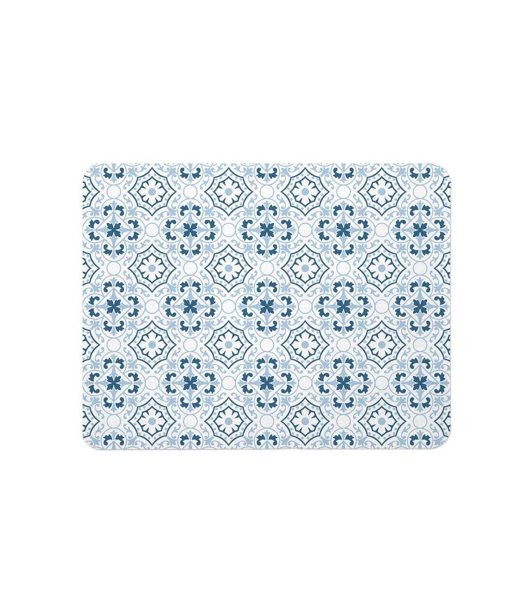 Tapis de Bain à Motifs Atlanta 35x45cm Bleu