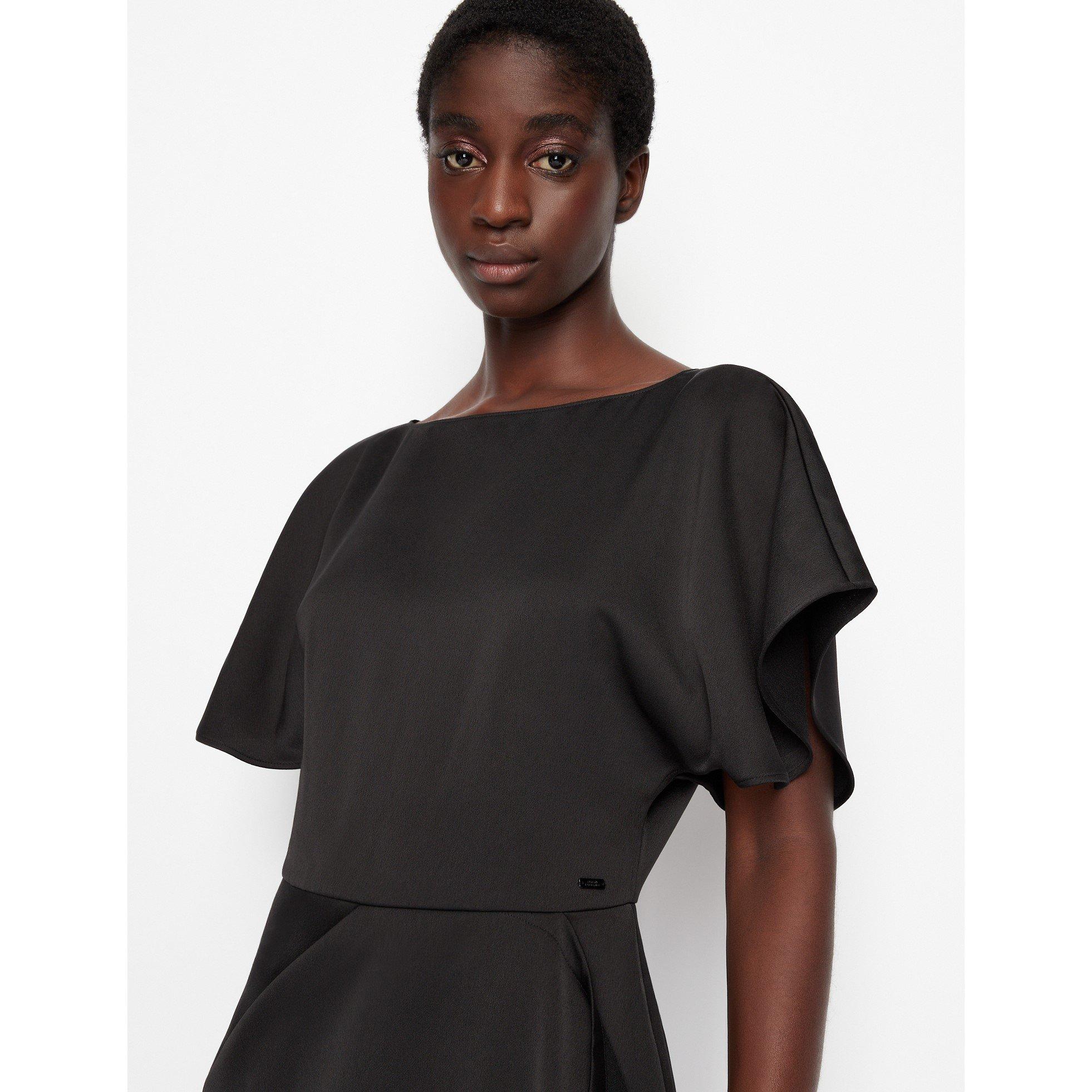 Armani Exchange Short Sleeve Mini Dress