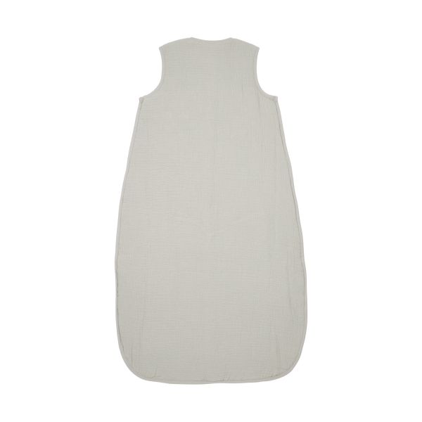 Uni baby slaapzak gevoerd - pre-washed hydrofiel - greige - 70cm