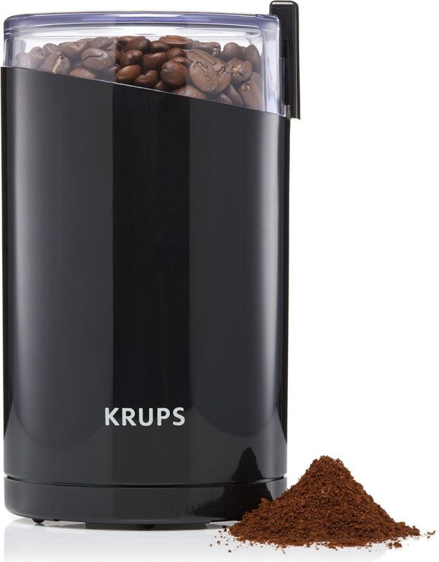 Krups - F203 - Koffiemolen - Zwart - Materiaal: Roestvrijstaal