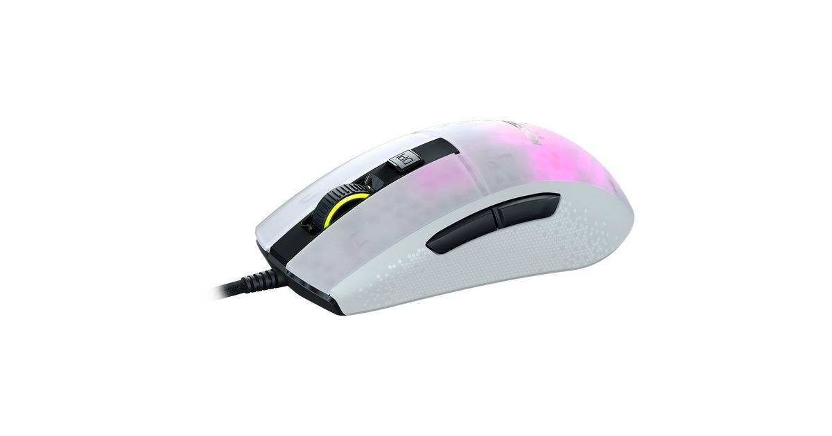 RoccatBurst Pro gaming muis  (Wit, 16000 dpi)