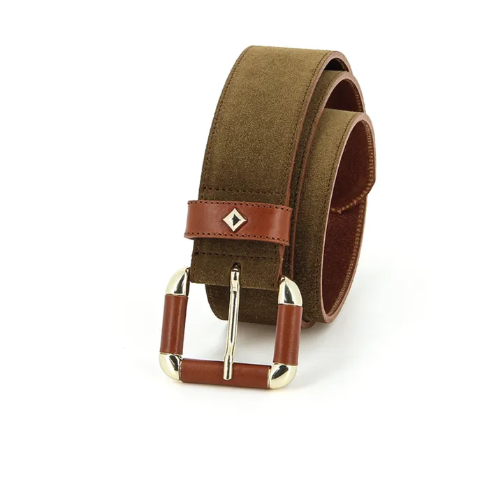 herbert frère soeur Ceinture Coulomb Velours | Marron