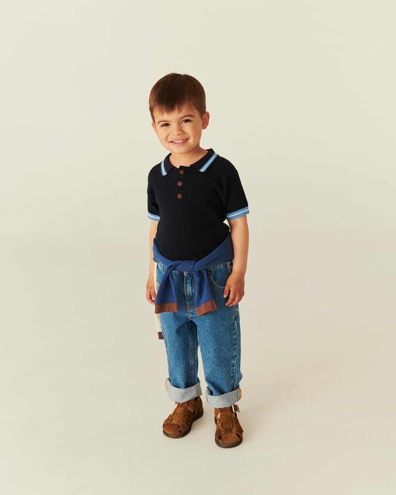 Organic Junior Jeans - Copenhagen Colors - Rumpetroll