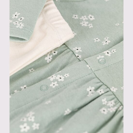 Robe & Legging en coton   Herbier        3 mois   de               Petit Bateau