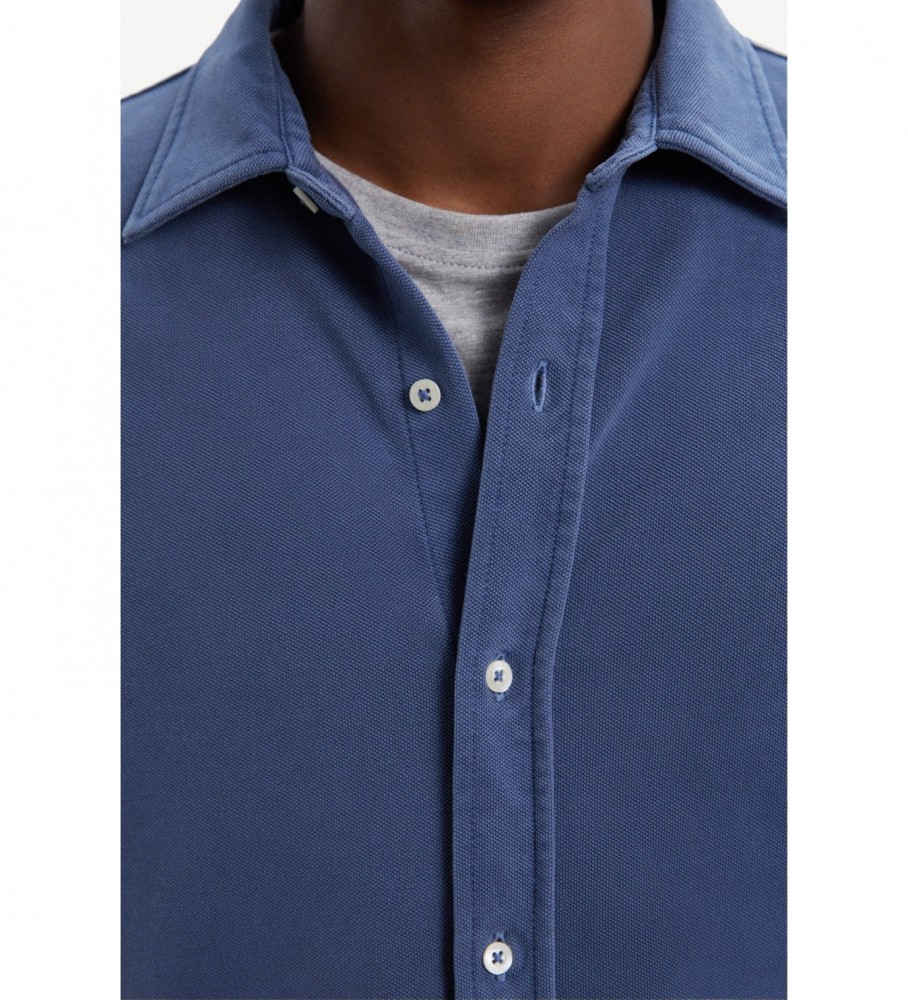 Camisa ECOALF Gotham azul índigo