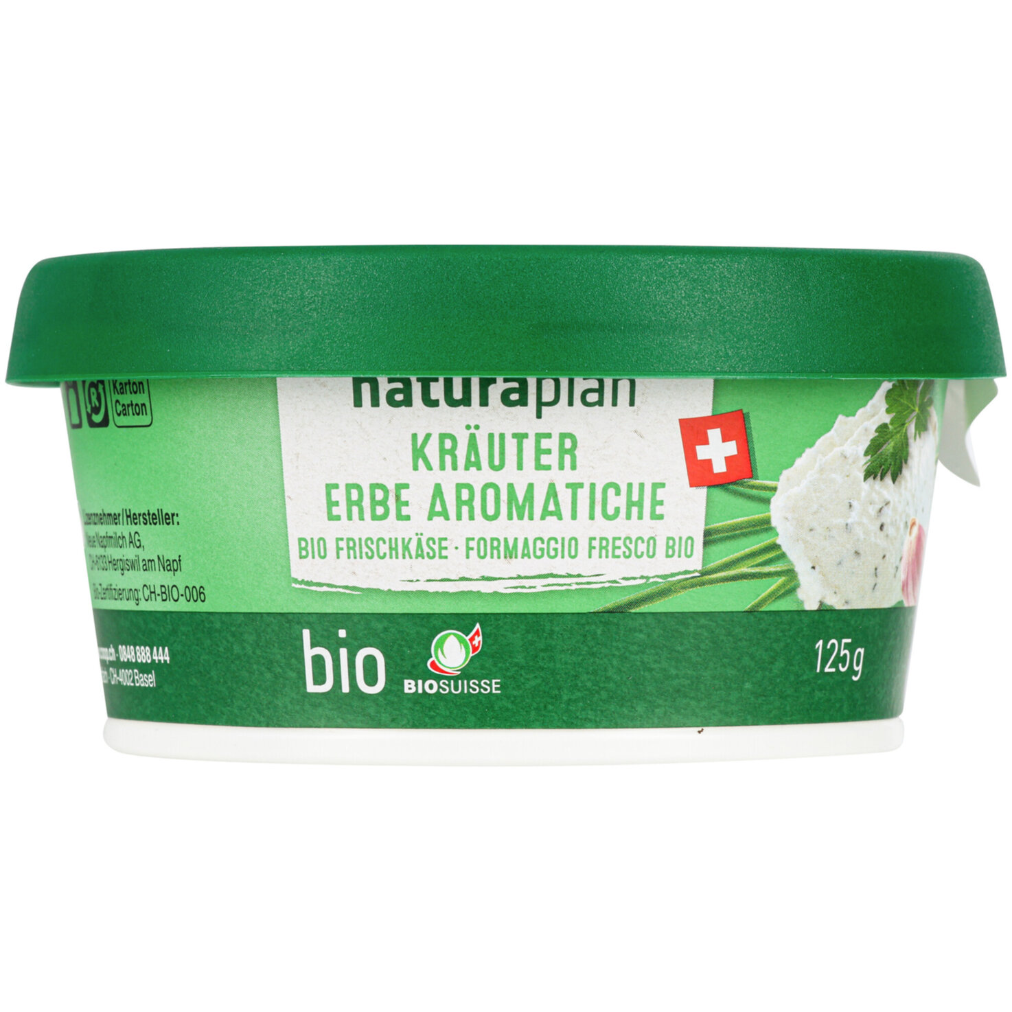 Naturaplan Bio Frischkäse Kräuter