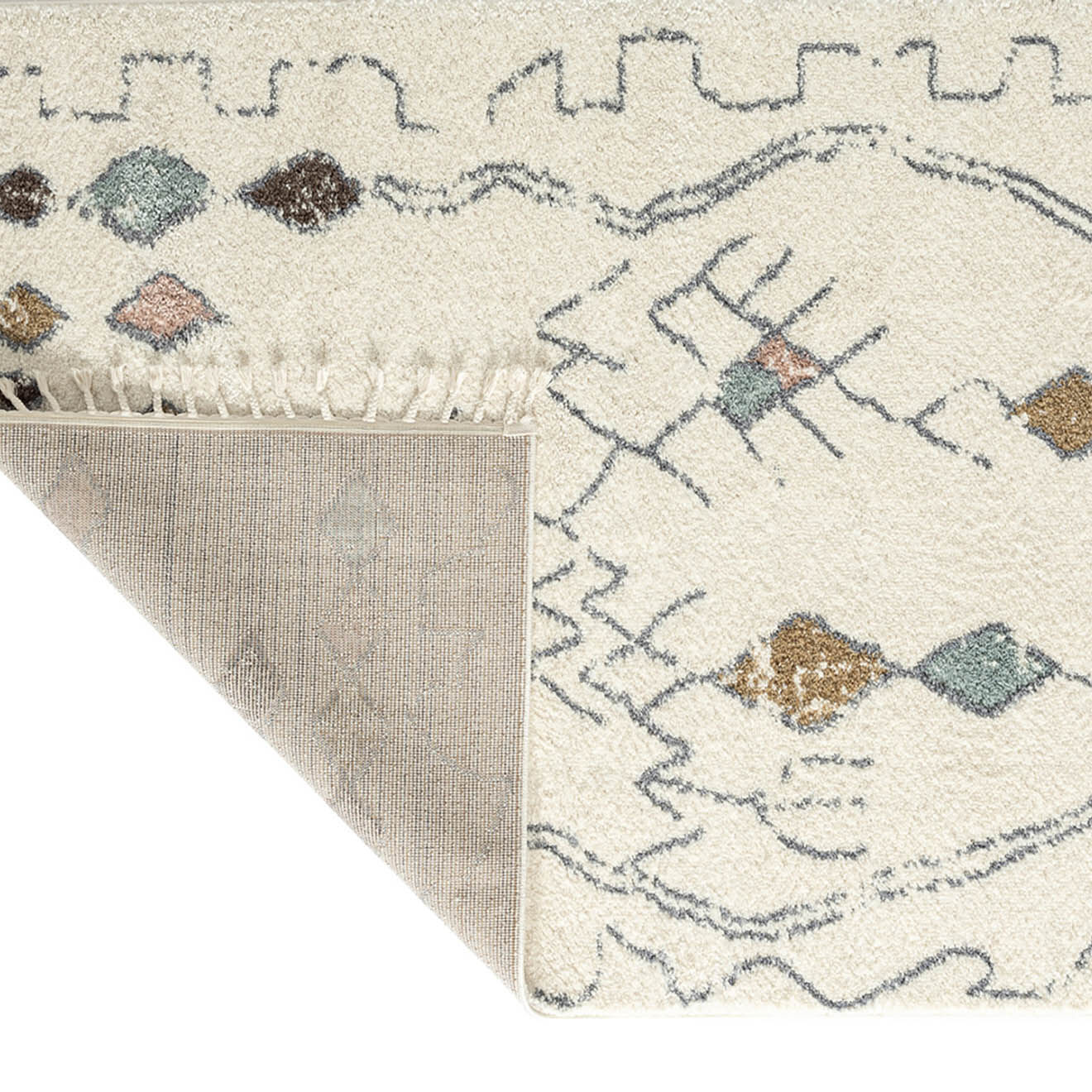 Nazar Rugs Tapis Delya 3063 crème - 80x150 cm