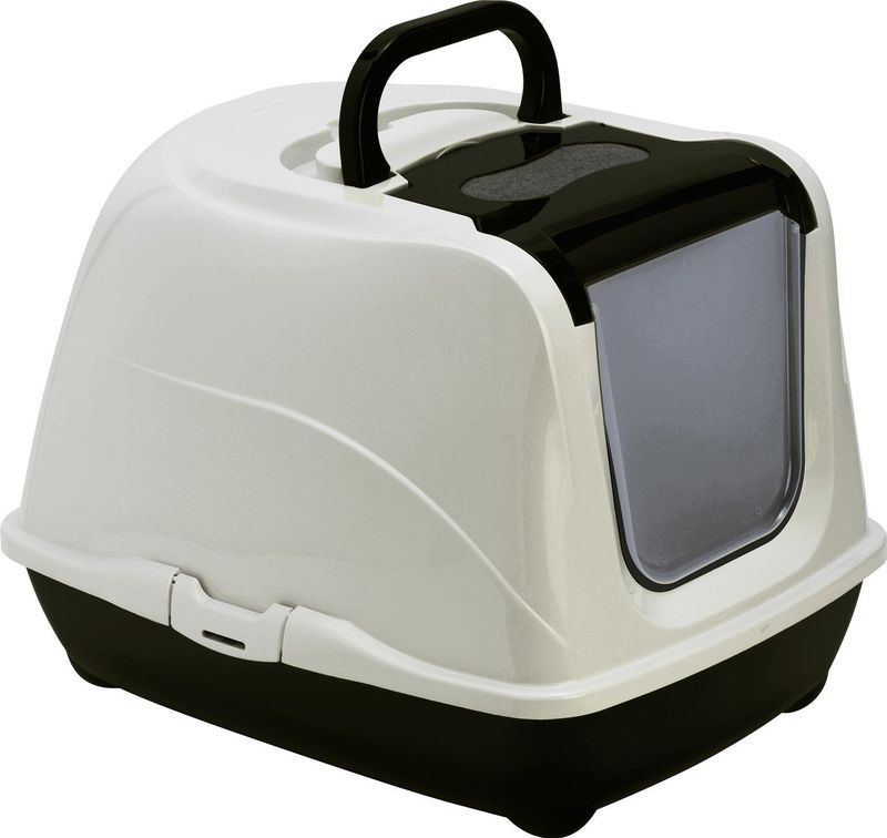 Moderna - Flip Cat - Kattentoilet - Transparante Deur - 57 cm - Plastic