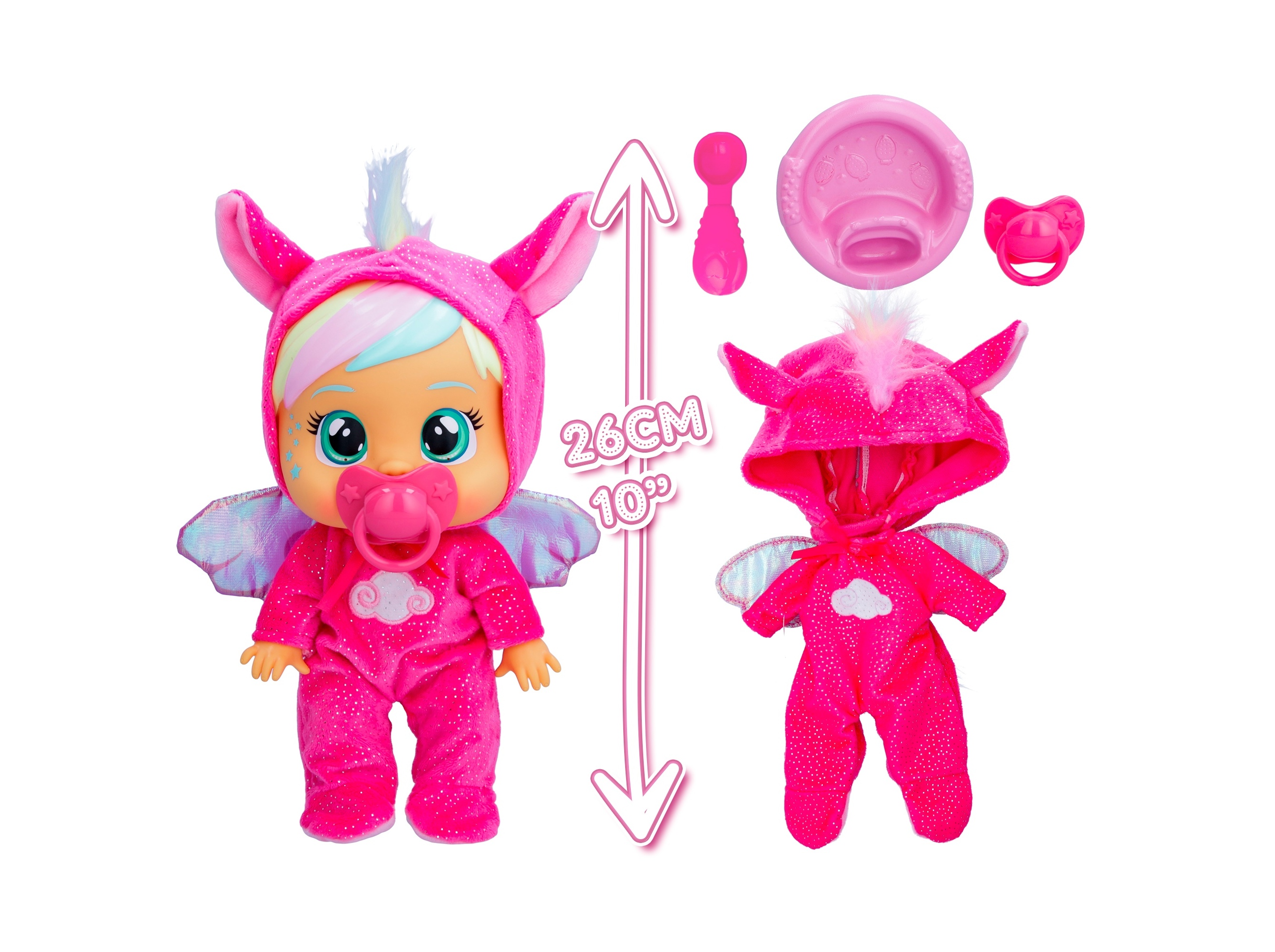 BEBE CHORÃO CRY BABIES LOVING CARE FANTASY MODELOS SORTIDOS