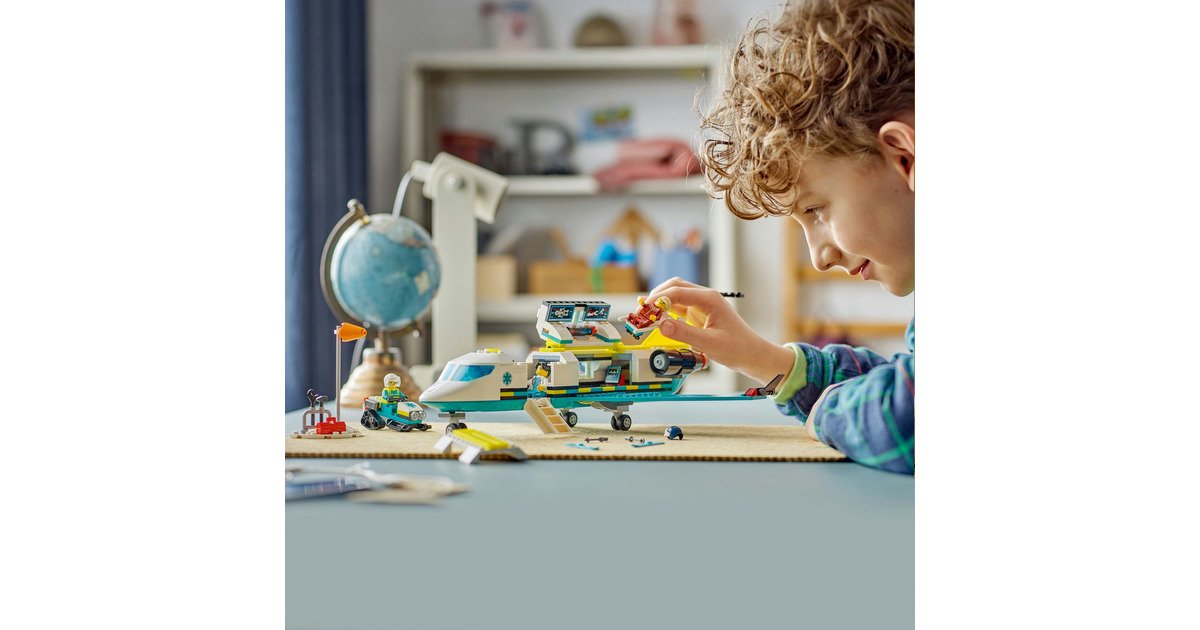 LEGOCity - Ambulancevliegtuig Constructiespeelgoed  (60465)