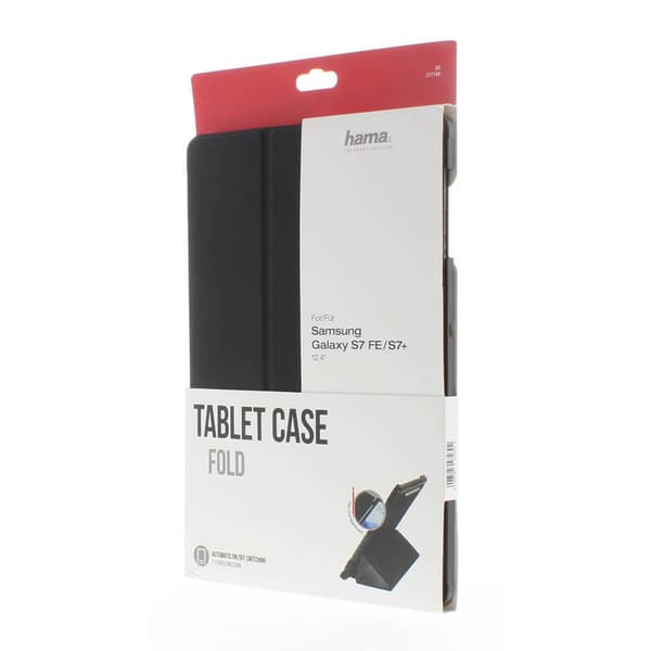 Nettbrettetui Svart Galaxy Tab S7 FE/S7+ 12.4